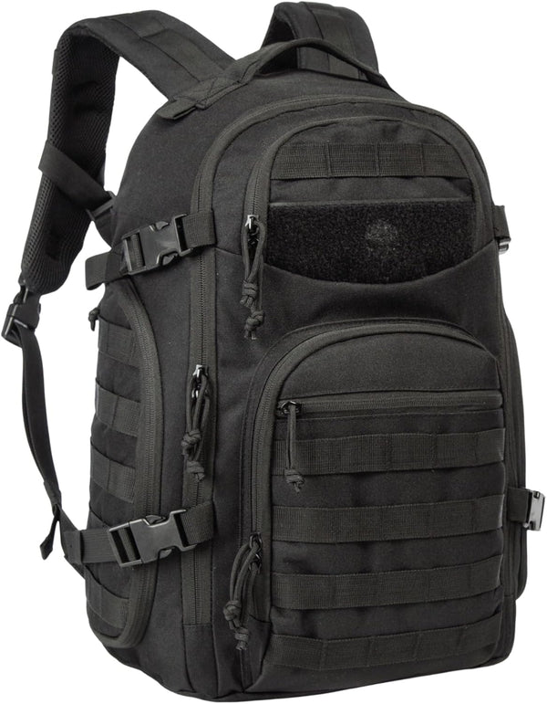 Tactical Laptop Backpack for Men, Black Military Bag