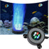 LED Fish Tank Air Stones, Colorful Bubbler Light Diffuser Lamp with Sucker (2.2inch Light Disk)