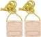Generic Climbing Hangboard - 2 Piece Grip Training Equipment | Adjustable Fingerboard with