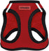 Best Pet Supplies All Weather Mesh, Reflective, No Pull Harness for Small, Medium Dogs, Cats - Red/Black Trim, XXS