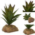 Versatile Artificial Reptile and Aquarium Plants, Gecko Hide, Terrarium, Spider Enclosure Decor, Vivid Reptile Plant