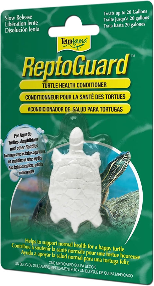 1 Count, TetraFauna ReptoGuard Turtle Health Water Conditioner Slow-Release