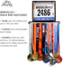 Gone For a Run BibFOLIO Plus Race Bib Holder and Medal Hanger Display for Runners
