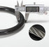 Heavy Duty Bike Lock Cable, 4 Digit Resettable Combination Lock, Portable Code Lock, 16 inches, 2 Pcs
