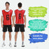 '-Set 12/Youth Sports Pinnies-Numbered Practice Vest Pennies for Soccer Basketball Jersey Bibs of Adults Team