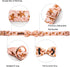 Lionheart glory Christmas Dog Collar, Pink Dog Bow Collar Adjustable Soft and Comfortable Bowtie Collars for Small Dogs Girl or Boy Pet Gift Fall Collar Dog Bow