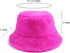 Winter Fluffy Fuzzy Bucket Hat - Plush Faux Fur Fisherman Hats, Warm Hat for Women