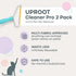 Uproot Cleaner Pro Pet Hair Remover 2 Pack, Reusable Multi-Fabric Edge & Carpet Scraper for Furniture
