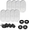 Cat Water Fountain Filters | GPOSY 16 Pack Replacement Filters for Stainless Steel 108oz/3.2L Pet Water Fountain