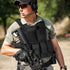 Set Tactical Vest for Men - Airsoft Paintball Gear and Equipment(Black)