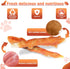 Puppy Training Snacks Dog Chews Treats Chicken Wrapped White Rawhide Sticks 0.5lb