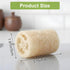 Qianyu 4 Chinchilla PCS Rabbit Chew Toys Natural Loofah Bunny Toys Pet Enrichment Accessories Bunny Teeth Grinding Toy