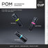 POM Pepper Spray Flip Top Pocket Clip - Maximum Strength OC Spray for Self Defense, 25 Bursts, 10 ft Range