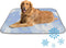 imiBBWQu Cooling Pad Mist Birds Blue White Mat Thickened Waterproof Washable Pet Cold