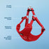 Best Pet Supplies Voyager Adjustable Dog Vest Harness, Breathable No Pull Harness for Small to Large Dogs, Red