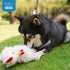 Best Pet Supplies Chicken Crinkle Plush Dog Toys, Colorful Chicken Shape for Interactive Play, Cute Bundle (Brown,