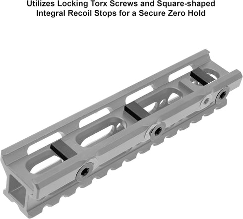 UTG 13 Super Slim Slots Picatinny Riser Mount