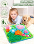 19.7''x19.7''Easy Snuffle Mat for Dogs, Slow Feeding Game Interactive Puzzle Dog Food Mat,Encourage Natural Foraging