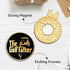 The Golf Father Black Gold Golf Ball Marker with Magnetic Hat Clip, Funny Golf Gifts for Men, Dad, Grandpa