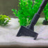 AQUANEAT 6 in 1 Fish Tank Cleaning Tools, Includes Algae Scraper, Sponge Pad, Fish Net, Gravel Rake, Cleaning Brush