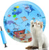 Gkiozu Cat Water Mat for Indoor Cats, Upgraded 0.6mm Thicken Scratch-Resistant Interactive Sensory