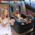 FURFAMDOGG 6 Inch 3 3 Elevated Dog Car Seat, Booster Car Seat for Small/Medium Sized Dog Fits in Front/Back Seat