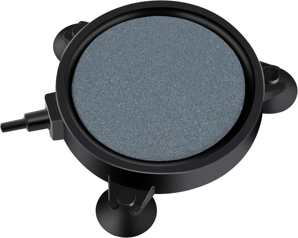 AQUANEAT 4 inch Aquarium Air Stone Disc, Aerator Bubble Diffuser for Fish Tanks, Hydroponics, and Ponds