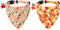 ADOGGYGO Fall Cat Collars with Removable Bandana, Adjustable Autumn Thanksgiving Collar for Cats and Kittens