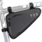 WOTOW Bike Frame Storage Bag, Water Resistant Reflective Triangle Bag with Two Side Pockets for Mountain Road Bike
