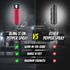 Guard Dog Security Bling it On Pepper Spray Keychain - Mini, Lightweight, Maximum Police Strength OC Spray, 16ft Range,