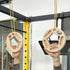 Generic Hangboard Rock Climbing - Wood Anti-Slip Grip Blocks for Finger Strength and Pull-Up Training, Durable Climbing