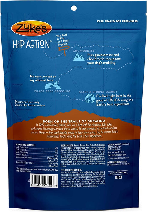 Zuke's Hip Action Natural Dog Treats, 1 lb.