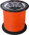 GM CLIMBING Throw Line 2.2mm 180Ft Roll Orange UHMWPE Cord, 1000LBS High Strength for Tree Climbing