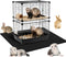 HFYZZ 57" x 41.3" Felt Ferret Playpen Mat, 3mm Thick Absorbent Felt Surface