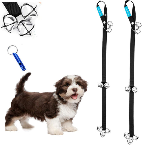 Duke & Dixie Dog Doorbells Training Potty, 2 Pack Adjustable Dog Bells for Potty Training Your Puppy