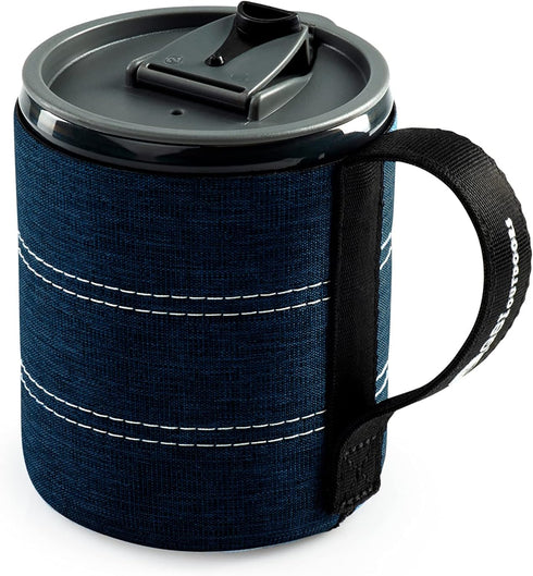 GSI Outdoors Infinity Backpacker Mug, Lightweight BPA-Free Coffee Cup for Travel and Camping (17 oz.)