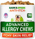 BARK&SPARK Omega 3 for Dogs - 180 Fish Oil Treats for Dog