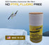 ZUMWax Rub-On Ski/Snowboard Wax 70g, WARM Temperature, Easy Cork Applicator, Made in USA