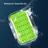 Gonex Fly Boxes for Fly Fishing, Jig Boxes Two-Sided Waterproof Lightweight Box with Easy Grip Transparent Lid, 4.1"x