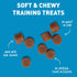 Cloud Star Tricky Trainers Chewy Dog Treats – Whole Grain Soft for Training, 14 Ounce (Pack of 2)