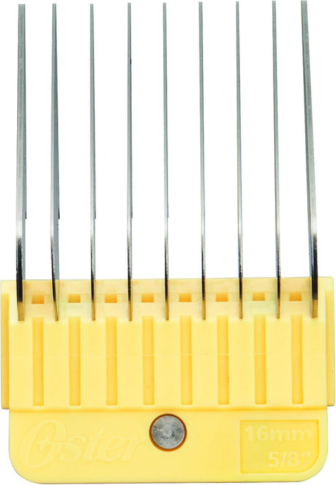 Oster 10-Piece Pet Clipper Guide Comb Kit, Stainless Steel (078936-100-000)