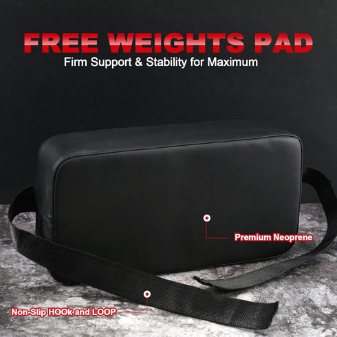 Simgoing Weight Lifting Pad Bench Chest Press Back Pad for Free Weight Bench Exercises and Chest Press Support Non Slip