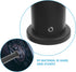 LIFKOME Weight Bar 2pcs Nylon Adapter Sleeve 8 Converts 1 Standard Weight Plate Posts to 2 for Workout Barbell