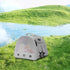 Guinea Pig Carrier Backpack, Clear Bubble Window for Guinea Pig, Bunny, Rat, Bird (Grey, Upgraded Mesh)