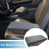 Deep Gray Inflatable Car Sleeping Mat - Comfortable Travel Essential