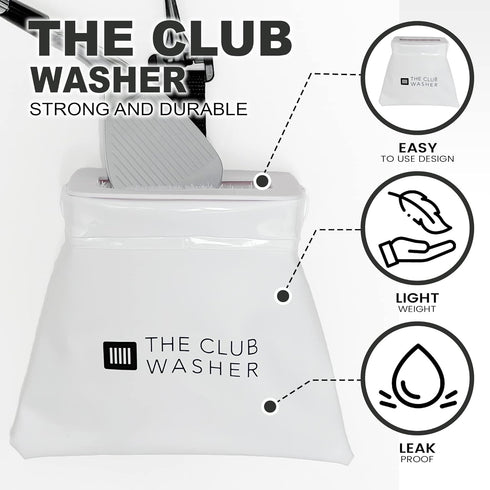 White Edition Golf Club Washer