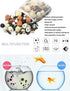 GOLDEAL Bio Balls Ceramic Rings Set, Aquarium Biological Filter Media with Mesh Bag for Fish Tank and Pond (2Pack,