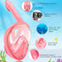 Kids Snorkel Mask Full Face | Snorkeling Gear for Ages 2-14 with Camera Mount, 180 Degree Panoramic View