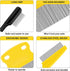 5 Pieces Dog Eye Combs for Tear Stain Removal, Pet Grooming Comb for Small Dogs (Yellow, Black)
