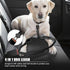 Tactical Heavy Duty Bungee Dog Leash, 4-6FT for Medium Large Dogs That Pull, Shock Absorbing with Padded Traffic Handle